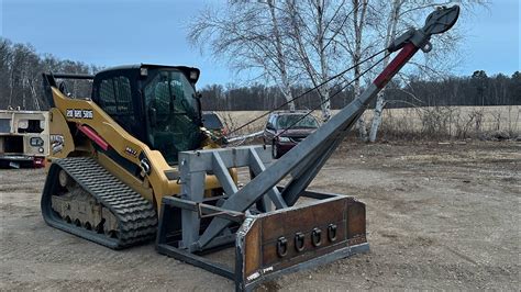 recovery skid steer winch box|skid steer recovery winch attachment.